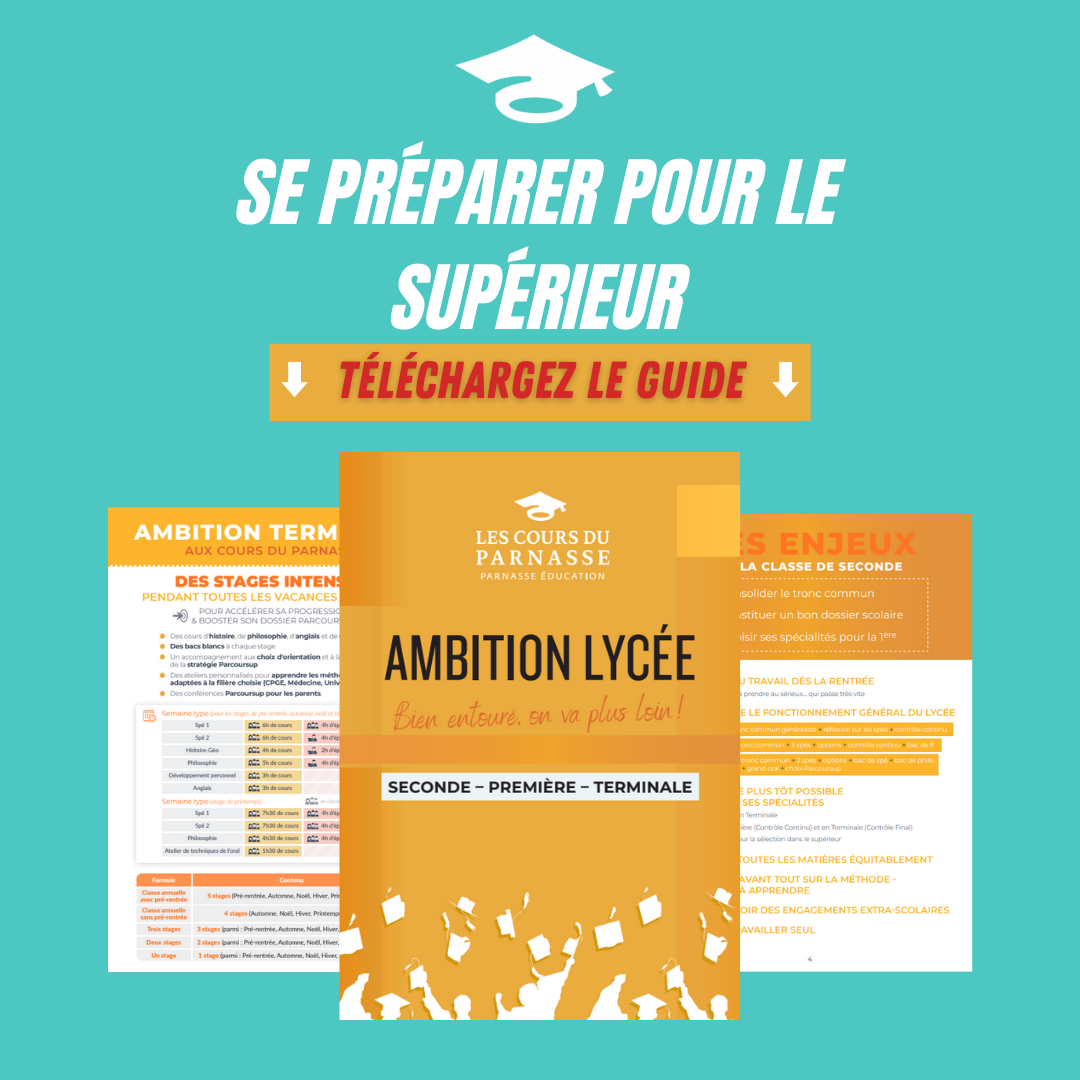 Téléchargez notre guide Ambition Lycée